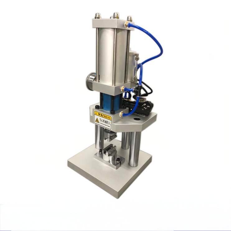 PNEUMATIC OPTICAL FIBER CRIMPING MACHINE